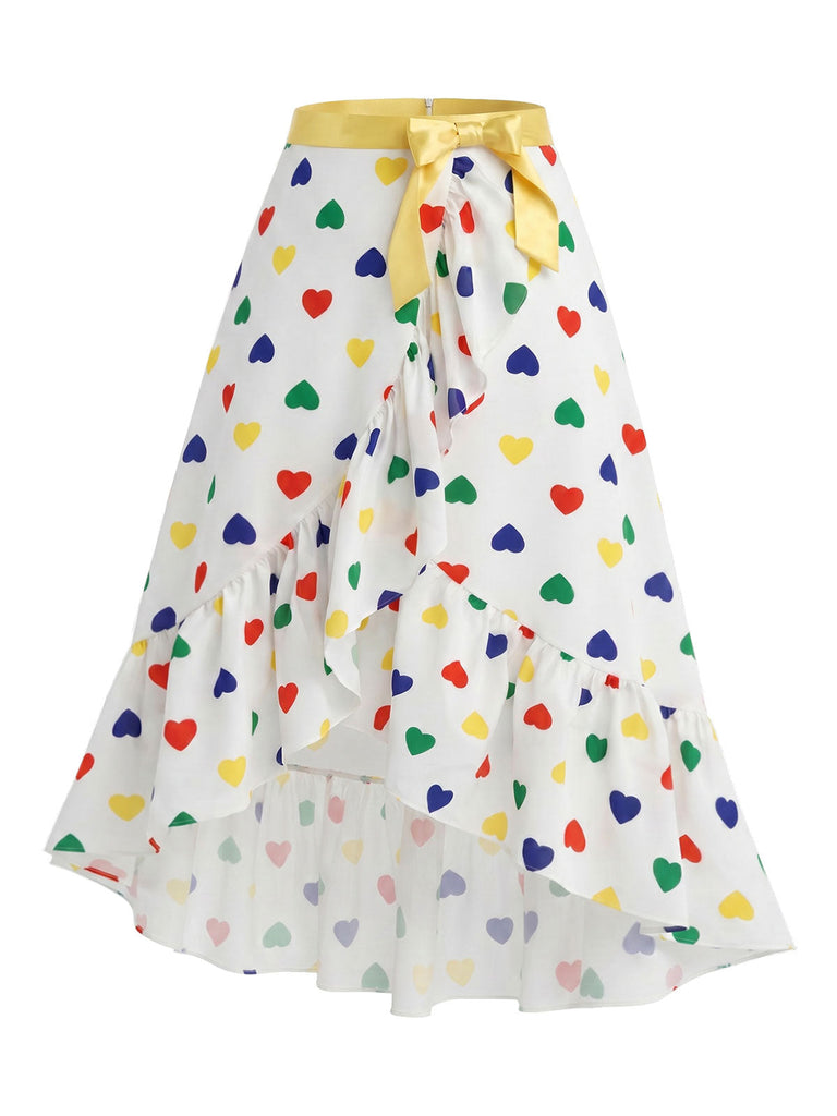 [Pre-Sale] White 1940s Vintage Classic Skirt 3