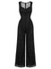 [Pre-Sale] Black 1960s Lace Vintage Classic Jumpsuit 2