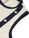 [Prévente] Combishort Beige Contrasté Trim Nœud Belt Années 1970 6