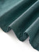 2PCS Robe Col Carré Velours Jacquard Tablier Vert Années 1950 8