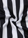 Costume body rayé inspiré de Beetlejuice années 1950
