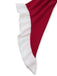 Robe Rouge Épaules Dénudées Manches Cloche Renaissance Années 1930 5