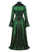 1930s Square Neck Vintage Classic Dress 3