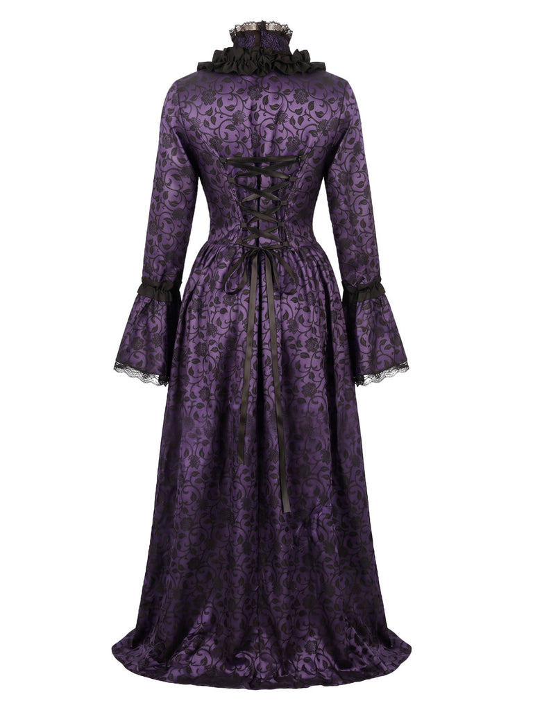 1930s Square Neck Vintage Classic Dress 5