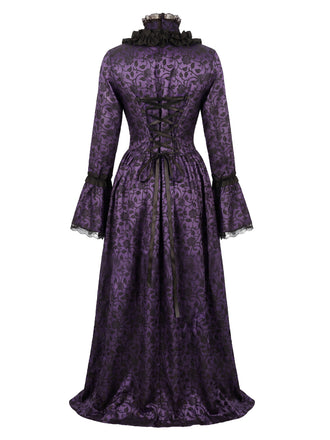 1930s Square Neck Vintage Classic Dress 5