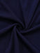 Robe Épaules Dénudées Évasé Encolure Repliée Bleu Profond Années 1950 7