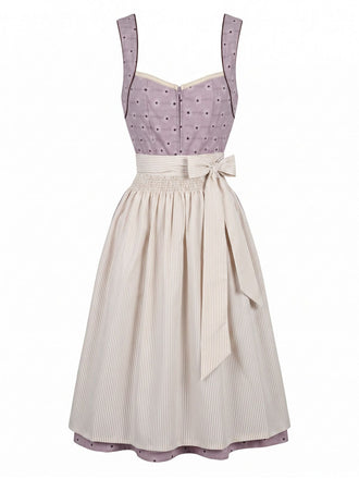 Pale Pink 1950s Vintage Classic Dress 3