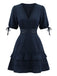 1950s Floral Vintage Classic Dress 5