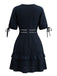1950s Floral Vintage Classic Dress 6