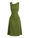Green 1960s Vintage Classic Dress 3