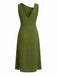 Green 1960s Vintage Classic Dress 4
