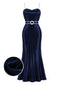 [Prévente] Robe nuisette bleue satin ceinture et galon tressé d'inspiration marine années 1930