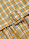 [Pre-Sale] Orange Color 1940s Plaid Vintage Classic Dress 5