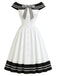 [Pre-Sale] 1950s Bow Vintage Classic Dress 2