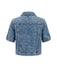 Blue 1950s Denim Vintage Classic Top 2