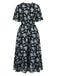 Blue 1960s Vintage Classic Dress 2