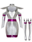 Ensemble de costume futuriste argenté et métallisé années 1960