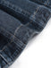 Veste Deep Bleu Revers Denim Cropped Jacket Années 1950