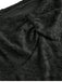 Robe Noir Dentelle Dos Nu Manches Évasées Années 1950 4