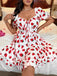 [Grande Taille] Robe Manches Bouffantes Fraise Années 1950 4