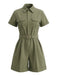 Combishort Revers Manches Retroussées Poche Années 1950 2