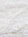 Haut Court Blanc Floral Dentelle Manches Longues Années 1950 5