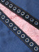 [Prévente] 2PCS Corset Denim Dentelle Bleu & Mini Jupe à Chaîne Années 1950 15
