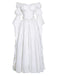 Robe Épaules Dénudées Virago Manche Taille Empire Long Années 1930
