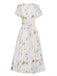 Apricot 1940s Vintage Classic Dress 3