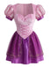 Robe Corset Brodé Tulle Mini avec Crown Années 1950 2