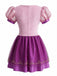 Robe Corset Brodé Tulle Mini avec Crown Années 1950 3