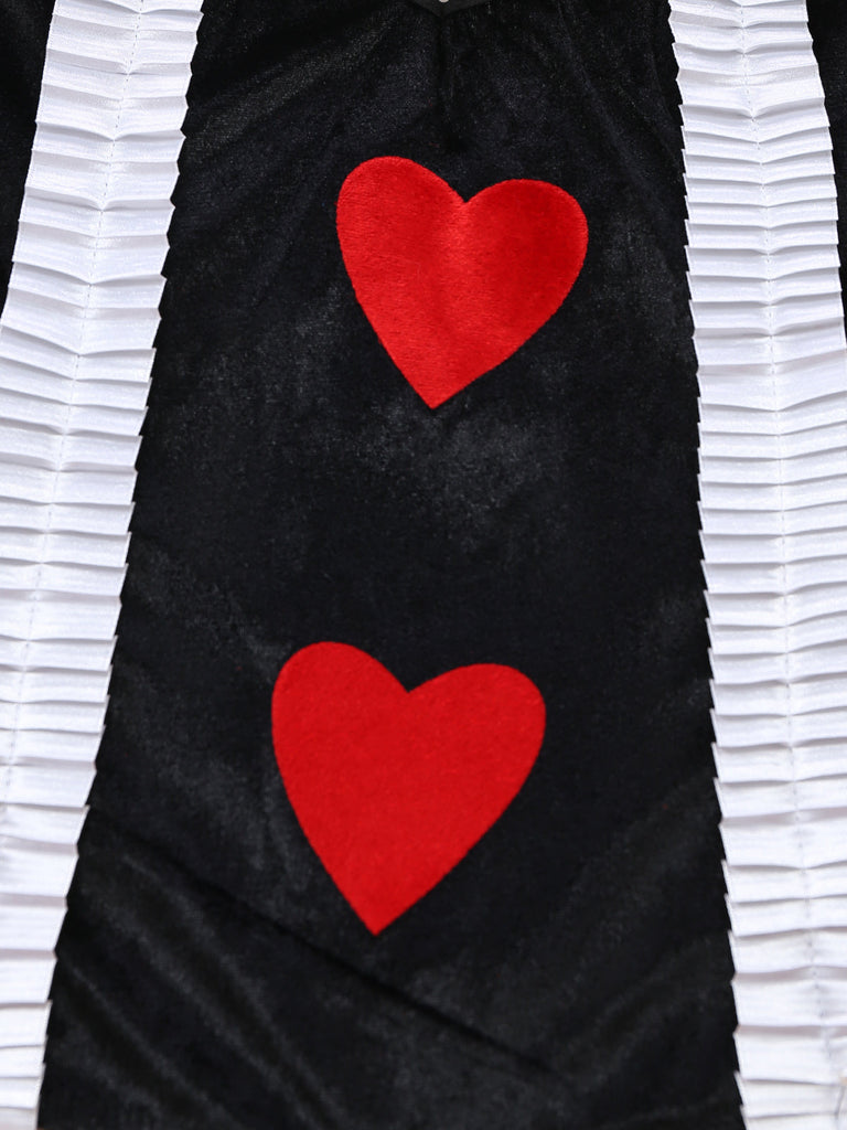 Ensemble costume 2PCS noir de Reine de Cœur années 1930