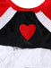 Ensemble costume 2PCS noir de Reine de Cœur années 1930