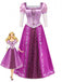 Robe costume de princesse de conte de fées violette à manches bouffantes années 1940
