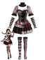 Ensemble de costume clown volants étagés Halloween Blood années 1960