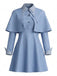 Ensemble de costume de sorcière bleu années 1950