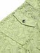 [Prévente] Robe Chemise Chartreuse Dentelle Ceinturée Col Revers avec Poches Années 1940 5