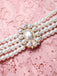[Prévente] Robe Rose Sweetheart Dentelle Pearl Belt Umbrella Années 1950