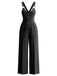 1940s V Neck Vintage Classic Jumpsuit