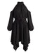 [Grande Taille] Robe à épaules dénudées et ourlet mouchoir Années 1970