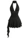 Brown 1960s Vintage Classic Dress