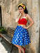 [Prévente] Robe Wonder Woman Étoile Imprimé Évasé Fête Années 1950 3