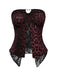 Wine Red 1970s Lace Cami Classic Top