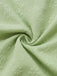 Combinaison vert à bretelles fines, nœud, jacquard et jambes larges Années 1950
