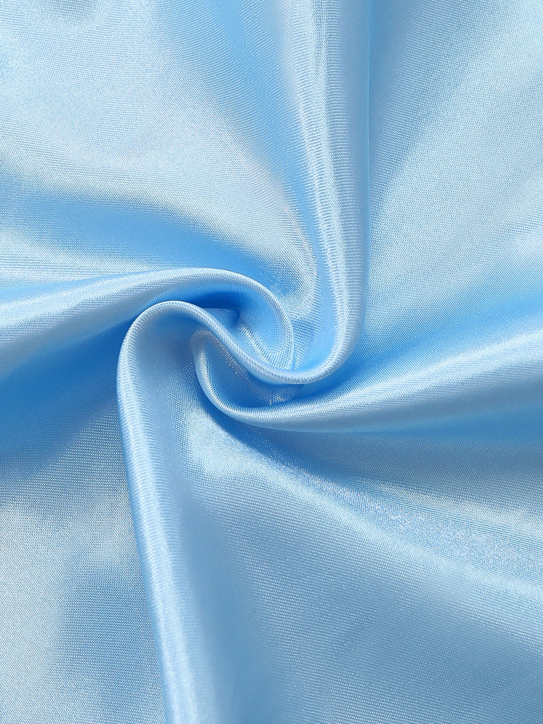 Set Robe Costume Princesse Cendrillon Bleu Clair Années 1970