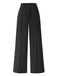 Ensemble deux pièces à rayures contrastées, haut manches longues et pantalon années 1960 - 3