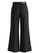 Pantalon taille haute à ceinture et jambes larges années 1960 - 6