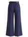 Pantalon taille haute à ceinture et jambes larges années 1960 - 2