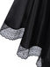 Robe longue noire médiévale à capuche pour cosplay de sorcière années 1970