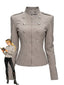 Veste militaire col montant et double boutonnage années 1950